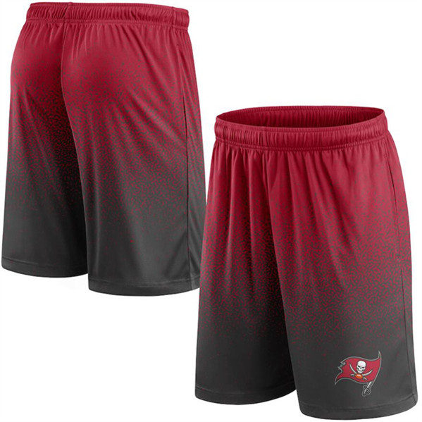 Men's Tampa Bay Buccaneers Red/Black Ombre Shorts